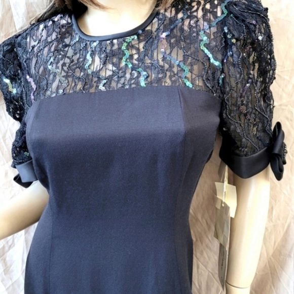 Lot 4 Vintage Dresses 2 NWT Wholesale Designer Dead Stock Handmade 80s 90s - Picture 14 of 16